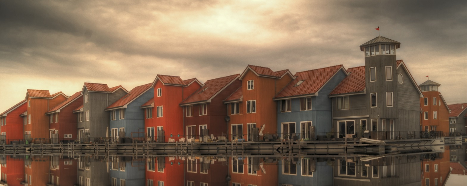 Huisjes Reitdiephaven Groningen