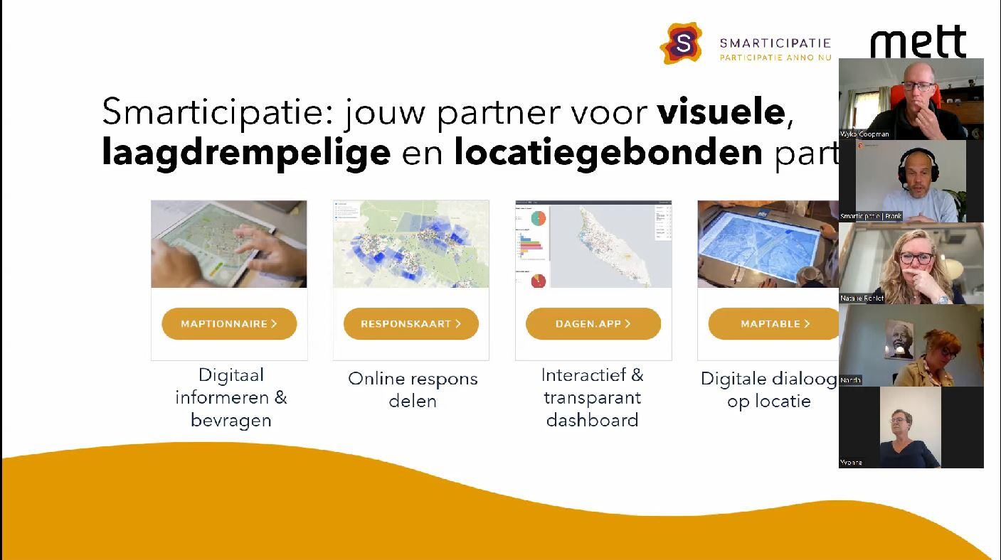 Lunch Webinar Smarticipatie en Mett